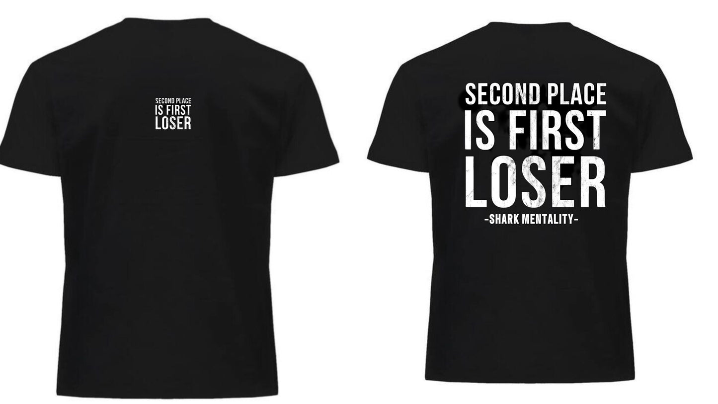 7 - Second is First Loser ||⚫||(unisex)