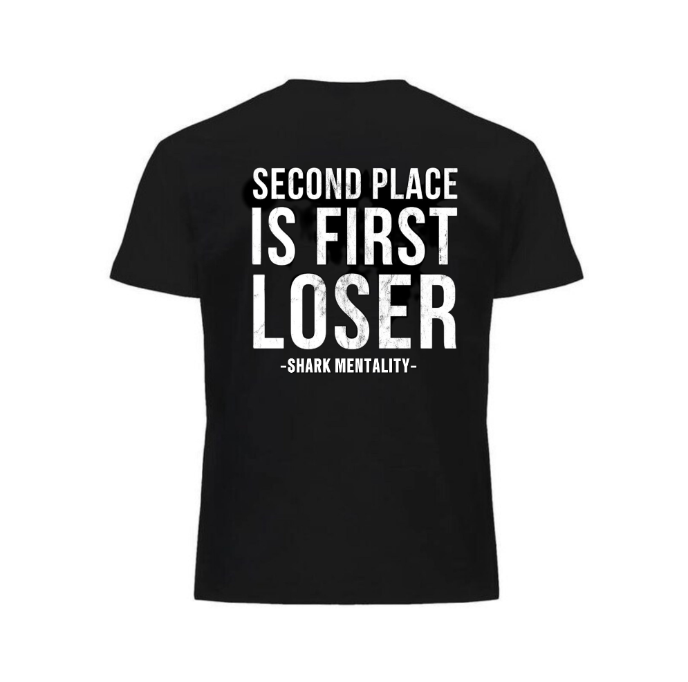 7 - Second is First Loser ||⚫||(unisex)
