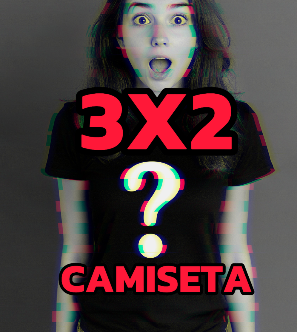 1-CAMISETA SORPRESA 3X2 (COMPRA 2 Y AÑADE ESTA)🎁