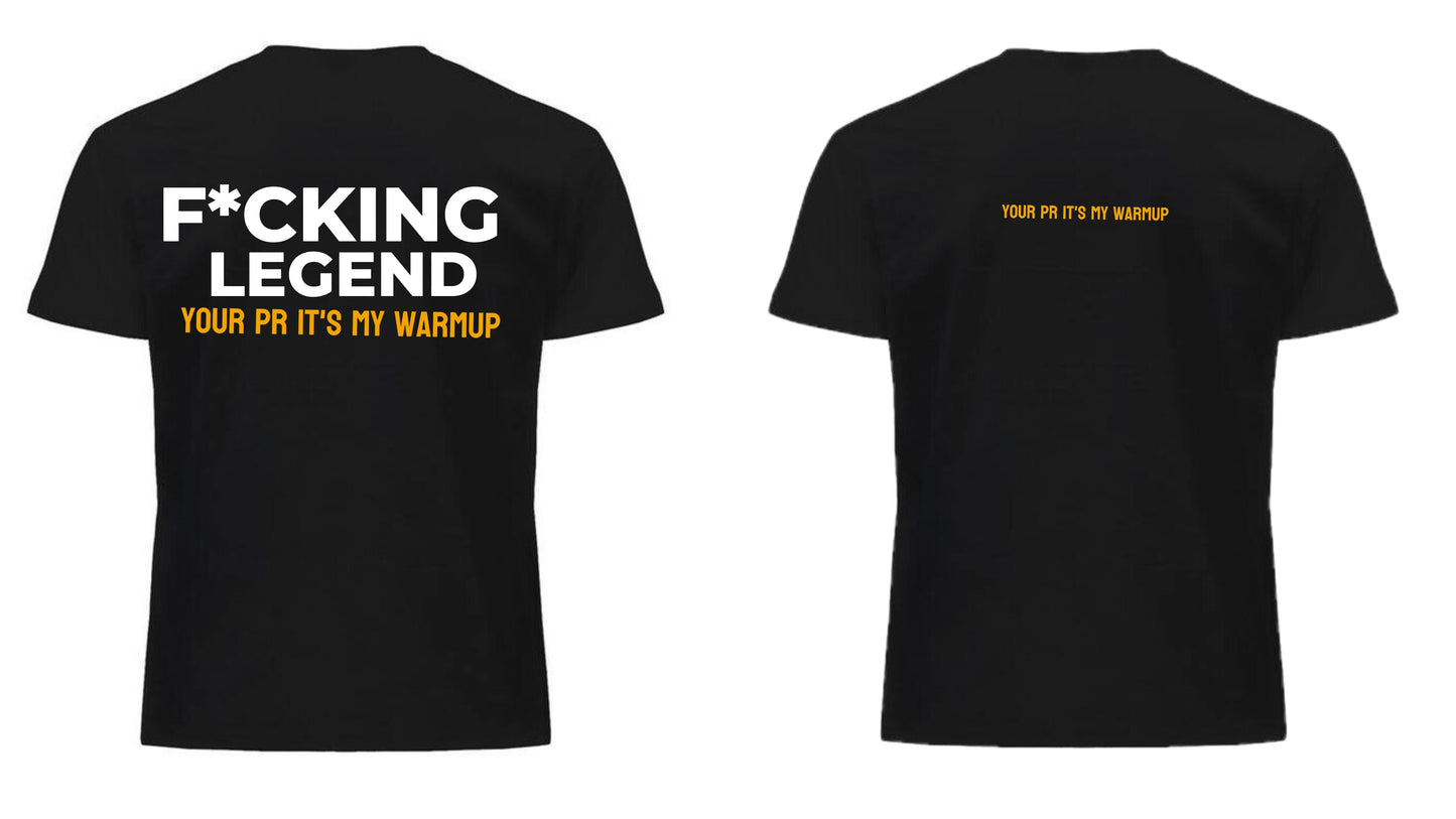 4 - F*cking Legend #013 negra (unisex)